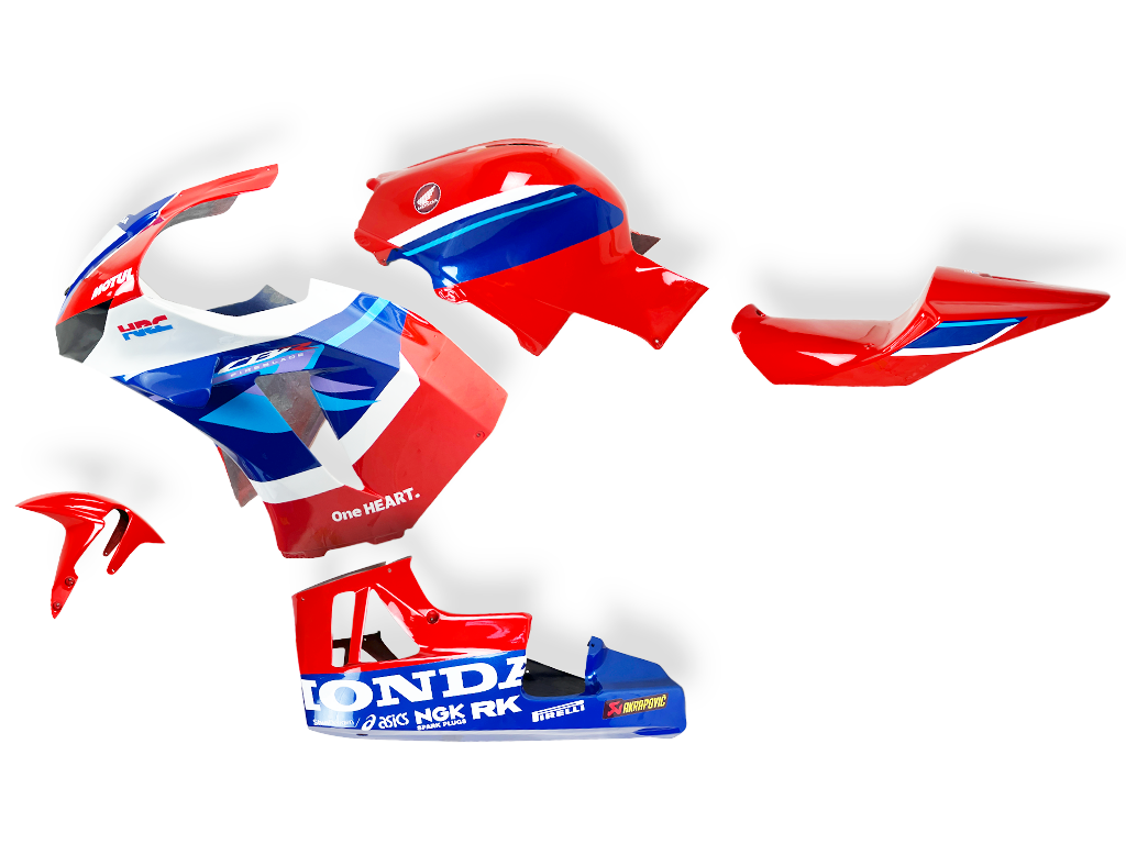 KIT DE CARÉNAGE COMPLET SIXFIBER RACING PEINT POUR HONDA CBR 600 RR 2020 - 2025