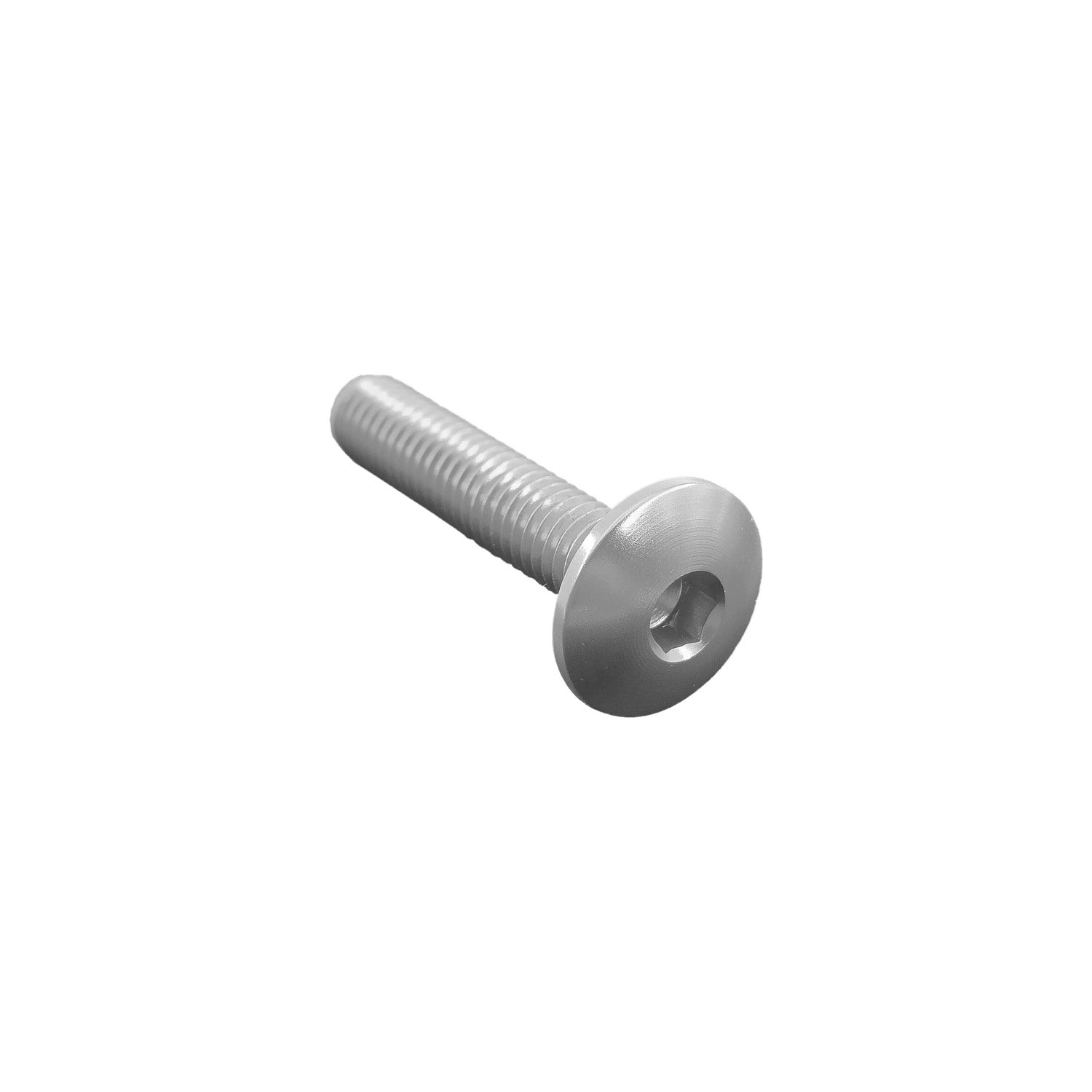 Vite Testa Bombata Erg. Cl 002 M5 L. 20 Testa Ø12 Ergal (7075 T6)