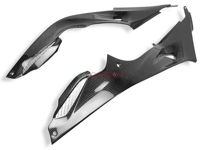 PANNELLI LATERALI SOTTO SERBATOIO IN CARBONIO PER BMW S 1000 RR 2015 - 2018 E S 1000 R NAKED 2017 - 2019