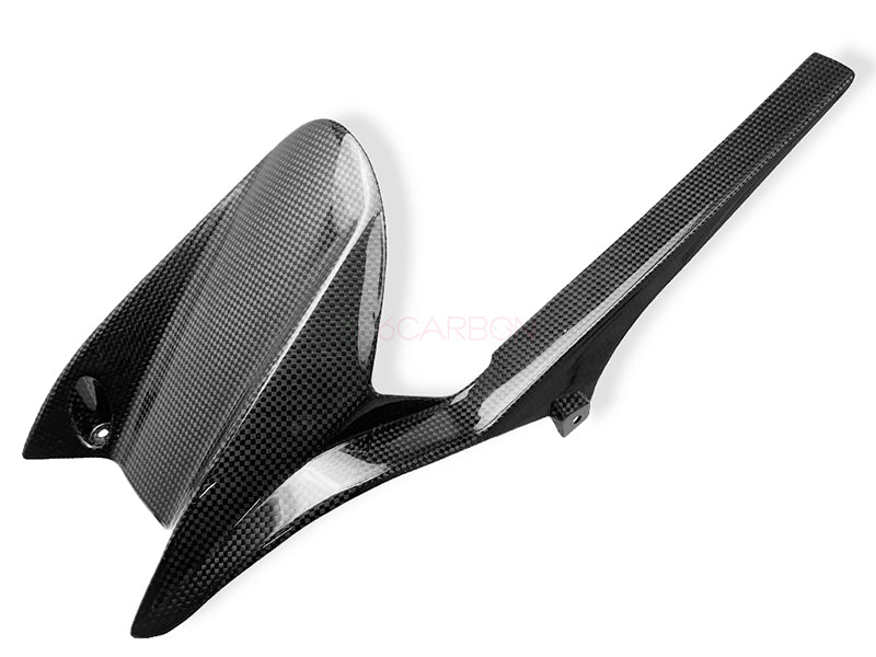 GARDE-BOUE ARRIÈRE AVEC COUVERCLE DE CHAÎNE EN CARBONE AUTOCLAVE POUR TRIUMPH STREET TRIPLE 765 MOTO2 2023 2024 2025