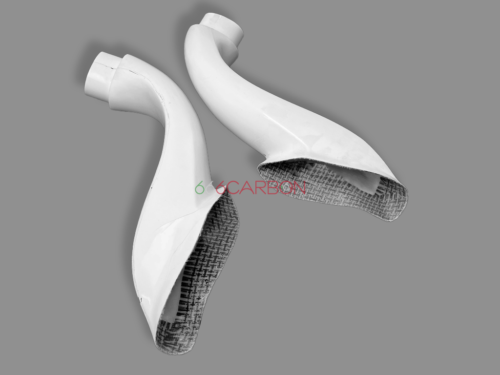 CONDUITS D'AIR DE COURSE EN FIBRE DE VERRE POUR APRILIA RSV4 1100 2021 2022 2023 2024