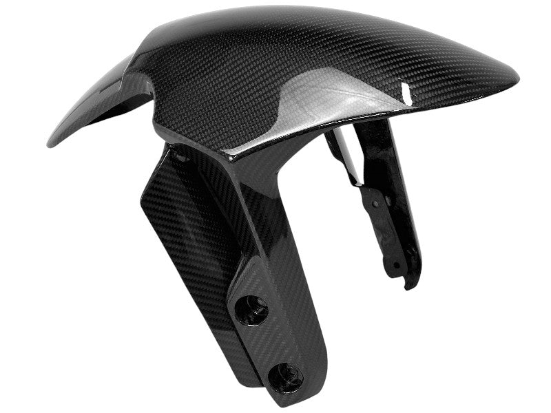 PARAFANGO ANTERIORE CARBONIO AUTOCLAVE CON DEFLETTORI AERODINAMICI PER TRIUMPH SPEED TRIPLE 1200 RR / RS 2020 - 2026