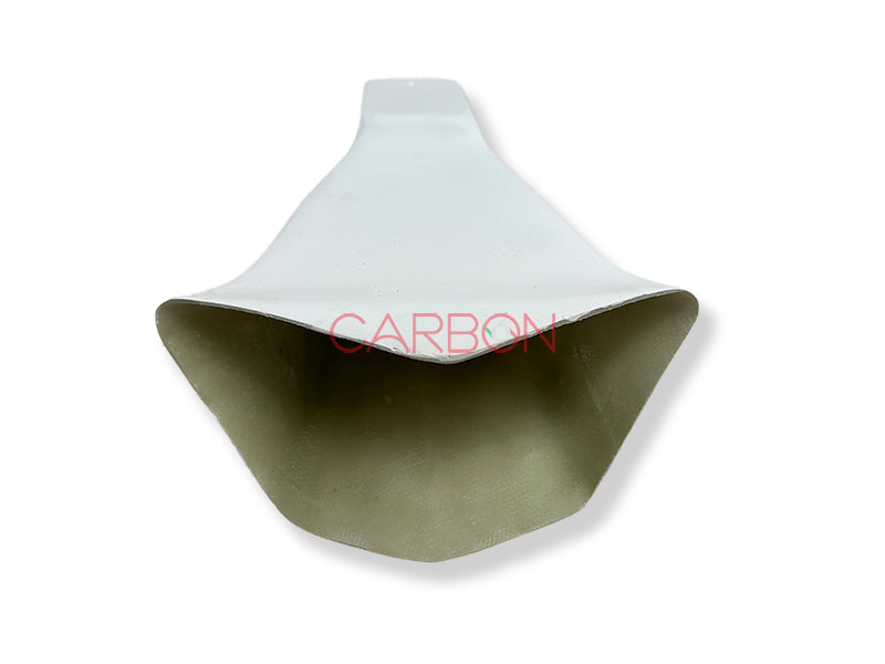 CONDOTTO TUBO ARIA VETRORESINA + TELAIETTO ANTERIORE SUPPORTO STRUMENTI PORTASTRUMENTI YAMAHA R6 CONVERSIONE DA 2008 - 2016 IN 2017 - 2025