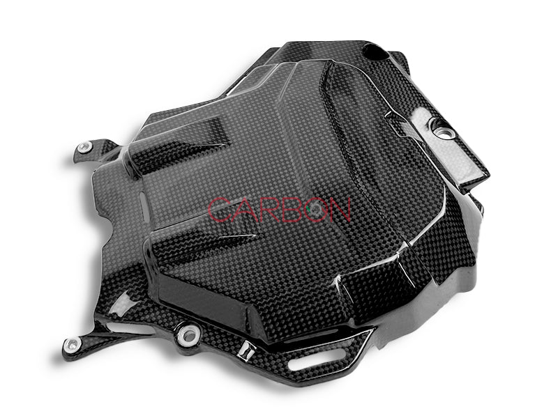 COPERTURA TESTA MOTORE LATO SINISTRO CARBONIO DUCATI MULTISTRADA V4 2021 / 2022 / 2023