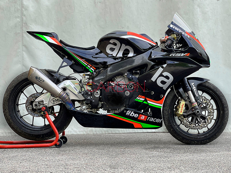 KOMPLETTES VERKLEIDUNGSKIT RACING SIXFIBER LACKIERTES DESIGN 14 APRILIA RSV4 2015-2020