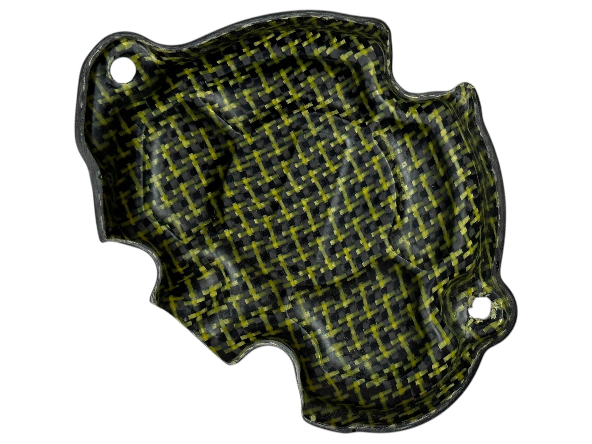 CARBON AUTOCLAVE STARTER PICK-UP IGNITION COVER YAMAHA R1 2015 - 2025 AND MT-10 2016 - 2025