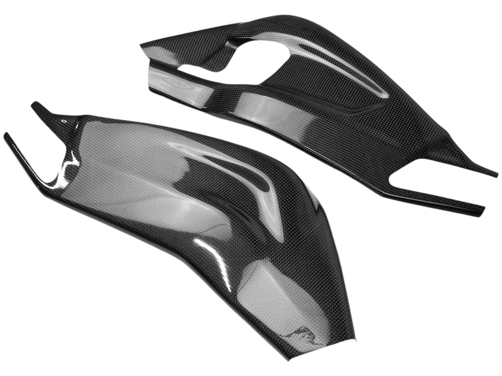 COPRI FORCELLONE CARBONIO BMW S 1000 RR 2009-18 E S 1000 R NAKED 2014-2019