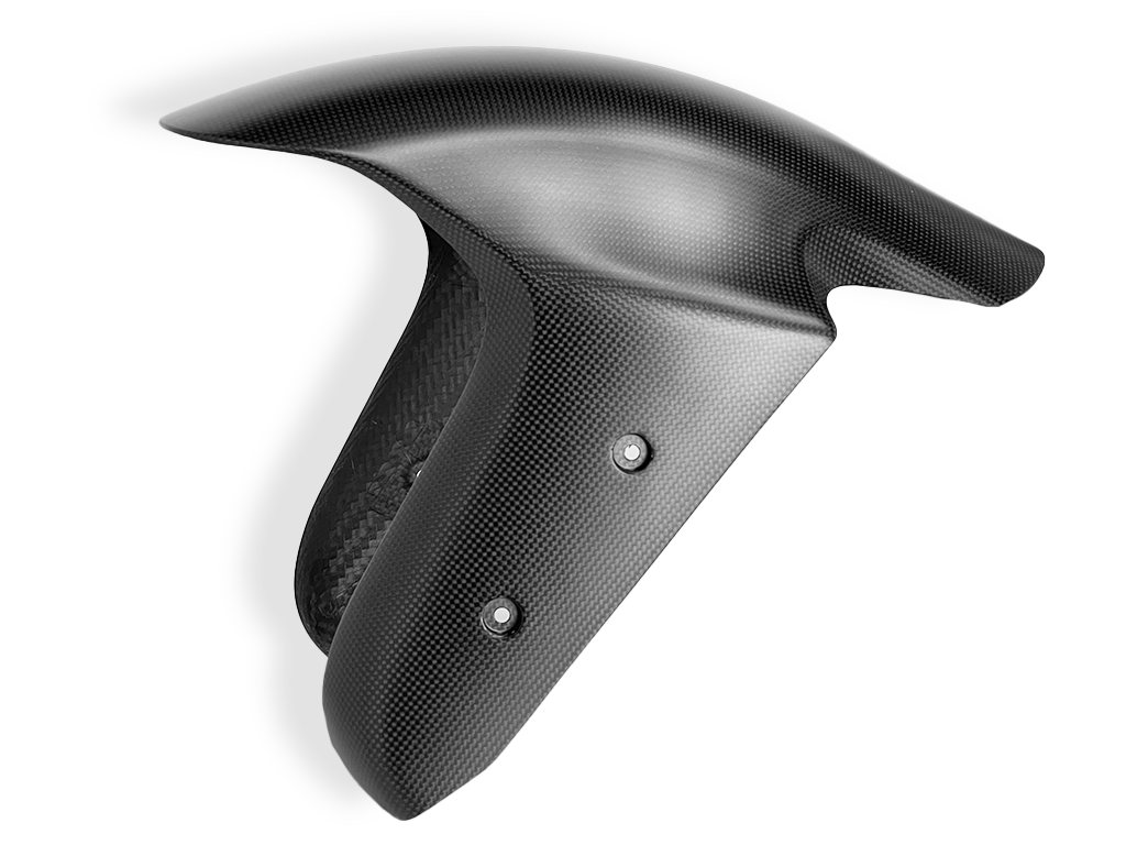 GARDE-BOUE AVANT | AUTOCLAVE AU CARBONE | DUCATI PANIGALE V4 / V4S / V4R / Tricolore 2025