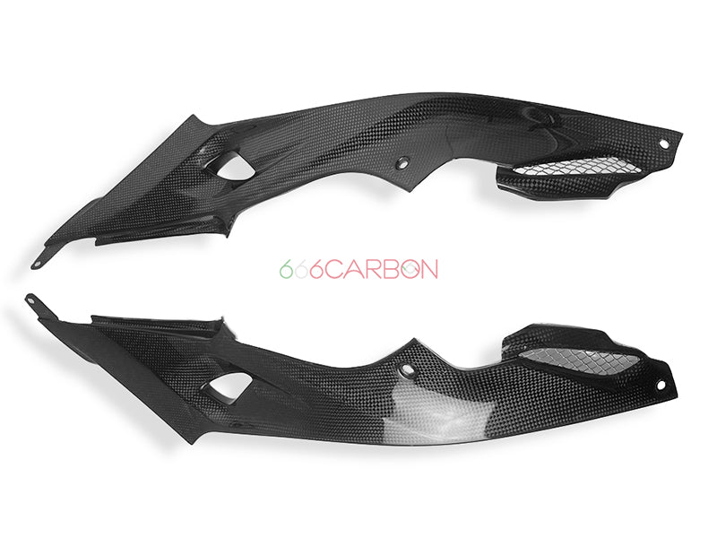 PANNELLI LATERALI SOTTO SERBATOIO IN CARBONIO PER BMW S 1000 RR 2015 - 2018 E S 1000 R NAKED 2017 - 2019