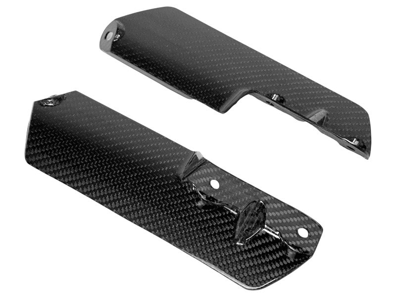 PARAFANGO ANTERIORE CARBONIO AUTOCLAVE CON DEFLETTORI AERODINAMICI PER TRIUMPH SPEED TRIPLE 1200 RR / RS 2020 - 2026