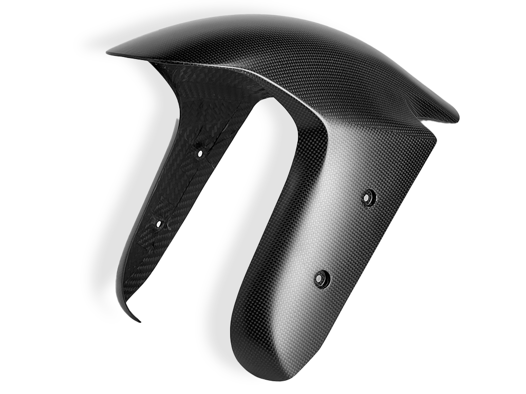 GARDE-BOUE AVANT | AUTOCLAVE AU CARBONE | DUCATI PANIGALE V4 / V4S / V4R / Tricolore 2025