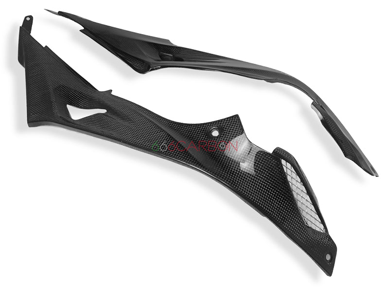 PANNELLI LATERALI SOTTO SERBATOIO IN CARBONIO PER BMW S 1000 RR 2015 - 2018 E S 1000 R NAKED 2017 - 2019