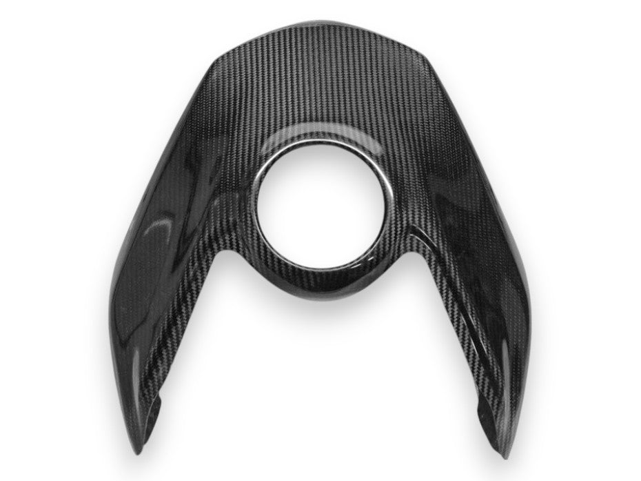 COUVERCLE DE RÉSERVOIR EN CARBONE AUTOCLAVE | DUCATI PANIGALE V4 / V4S / V4R / Tricolore 2025