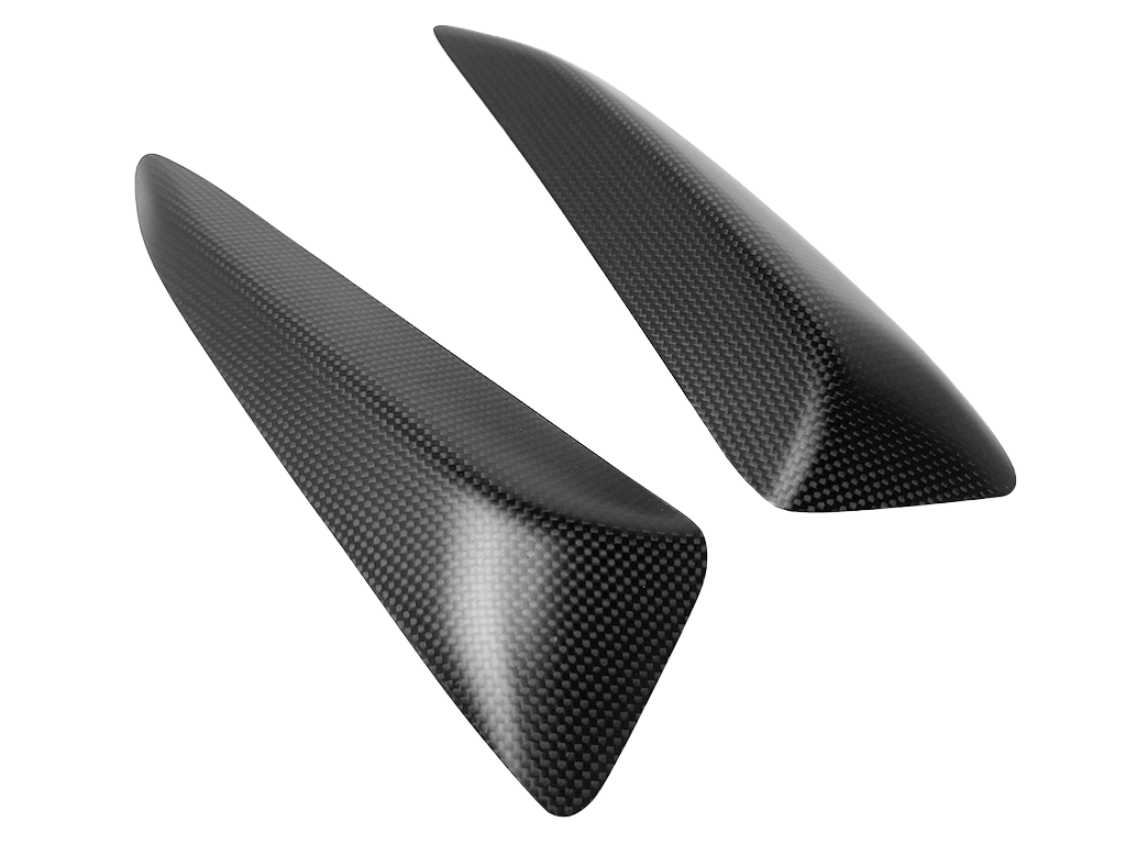 COPPIA COPRI SPIGOLI SERBATOIO PARASIGOLI PROTEZIONE IN CARBONIO | DUCATI PANIGALE V4 / V4S / V4R / Tricolore 2025