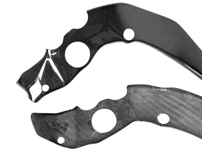 COPRI TELAIO VERSIONE CORTA IN CARBONIO AUTOCLAVE PER YAMAHA YZF R9 2025