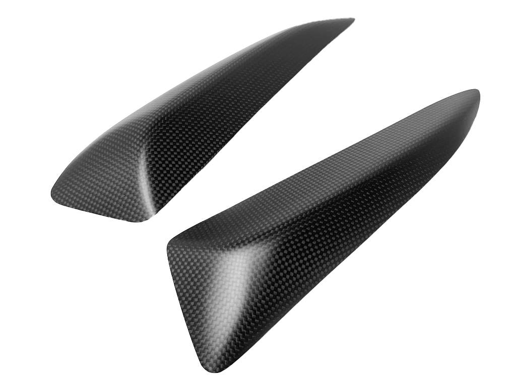 COPPIA COPRI SPIGOLI SERBATOIO PARASIGOLI PROTEZIONE IN CARBONIO | DUCATI PANIGALE V4 / V4S / V4R / Tricolore 2025