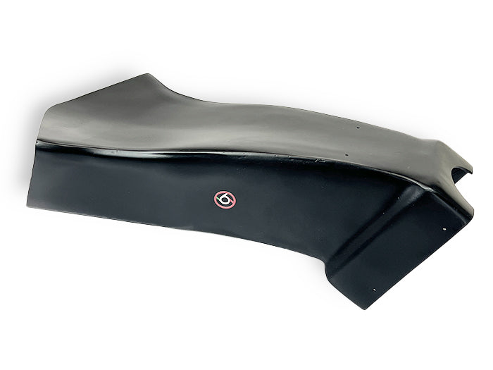 CONDOTTO TUBO ARIA IN VETRORESINA USO RACING PER YAMAHA R6 2017 2018 2019 2020 2021 2022 2023 2024 2025