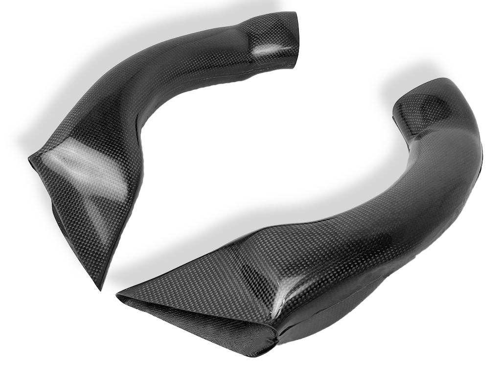 CONDUCTOS DE AIRE RACING EN CARBONO HONDA CBR 600 RR 2005-06