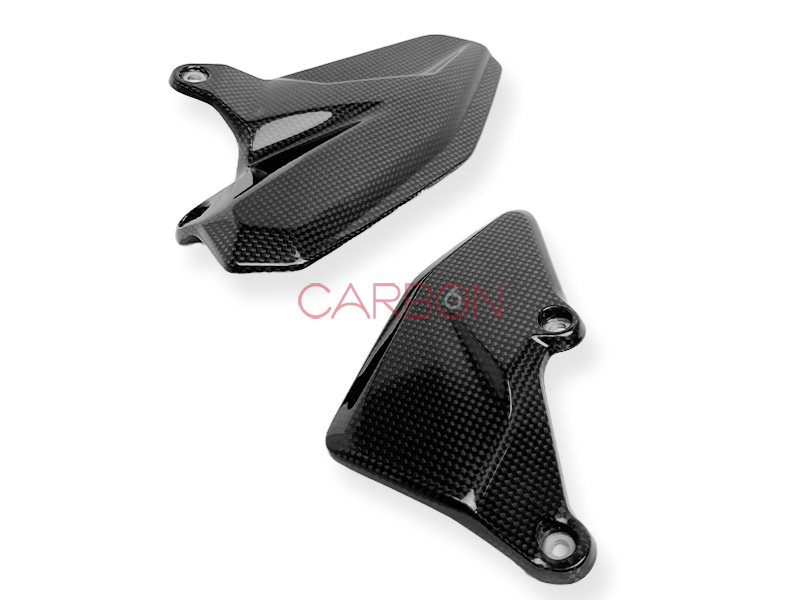 PROTÈGE-TALONS AUTOCLAVE CARBONE POUR DUCATI MULTISTRADA V4 2021 / 2022 / 2023 REPOSE-PIEDS