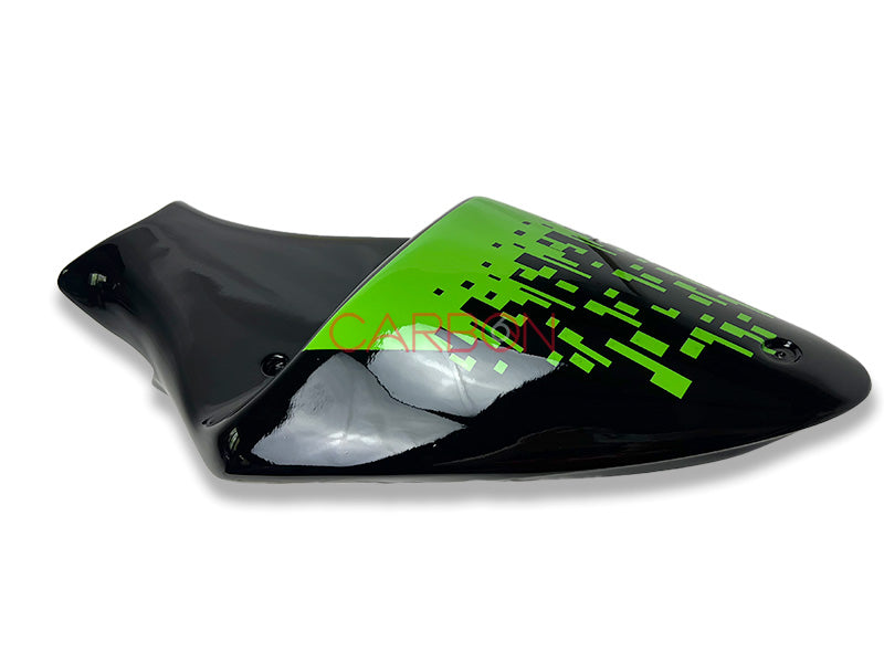 KOMPLETTES RENNENVERKLEIDUNGS-KIT IN SIXFIBER-LACKIERTER OFFIZIELLER GRAFIK 666CARBONGRÜN FÜR KAWASAKI ZX-10 R 2008-2010