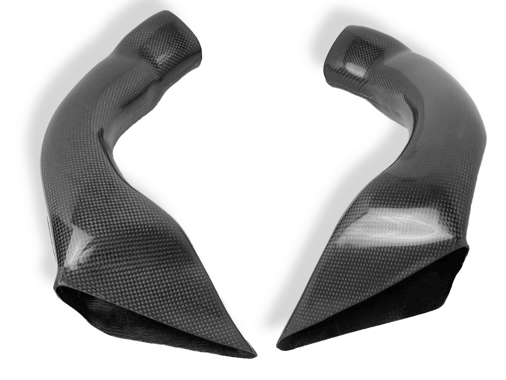CONDUCTOS DE AIRE RACING EN CARBONO HONDA CBR 600 RR 2005-06