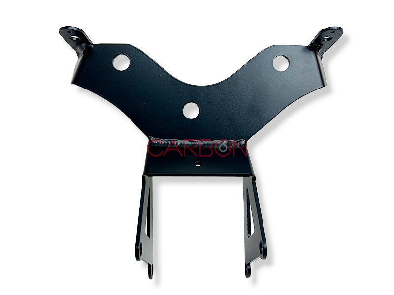 CONDOTTO TUBO ARIA VETRORESINA + TELAIETTO ANTERIORE SUPPORTO STRUMENTI PORTASTRUMENTI YAMAHA R6 CONVERSIONE DA 2008 - 2016 IN 2017 - 2025