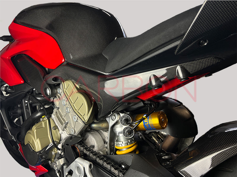 COUVERCLE DE RÉSERVOIR AUTOCLAVE CARBONE DUCATI STREETFIGHTER V4 2020 / 2021 / 2022 / 2023