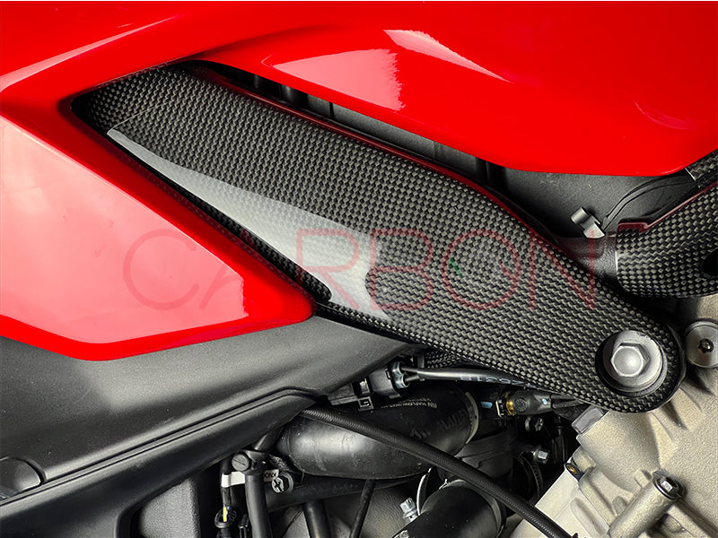 CACHE CADRE CARBONE DUCATI STREETFIGHTER V4 2020 / 2021 / 2022 / 2023
