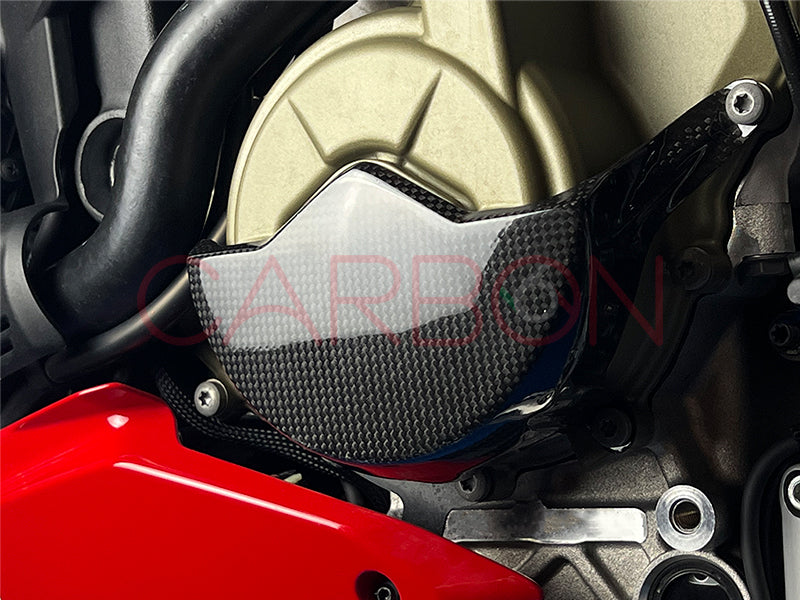 COPRI ALTERNATORE IN CARBONIO DUCATI STREETFIGHTER V4 2020 / 2021 / 2022 / 2023