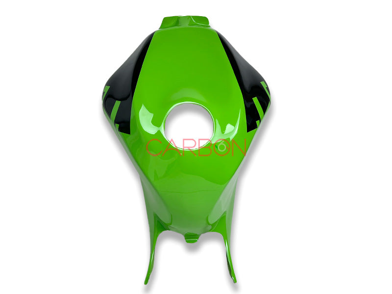 KOMPLETTES RENNENVERKLEIDUNGS-KIT IN SIXFIBER-LACKIERTER OFFIZIELLER GRAFIK 666CARBONGRÜN FÜR KAWASAKI ZX-10 R 2008-2010