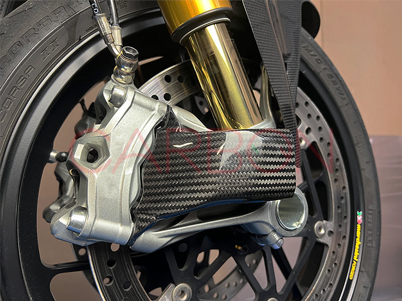 CONVOGLIATORI ARIA PINZE FRENO IN CARBONIO DUCATI STREETFIGHTER V4 2020 / 2021 / 2022 / 2023 ( NO OHLINS )