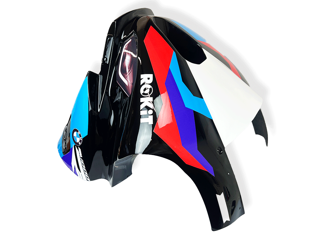 KIT DE CARÉNAGE COMPLET EN RÉPLIQUE PEINTE À SIX FIBRES TOPRAK RAZGATLIOĞLU ROKiT | BMW M1000RR 2023 2024 2025