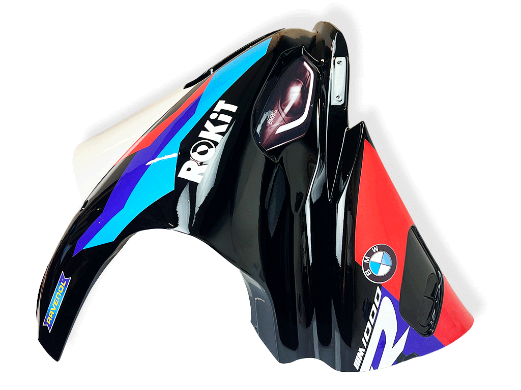 KIT DE CARÉNAGE COMPLET EN RÉPLIQUE PEINTE À SIX FIBRES TOPRAK RAZGATLIOĞLU ROKiT | BMW M1000RR 2023 2024 2025