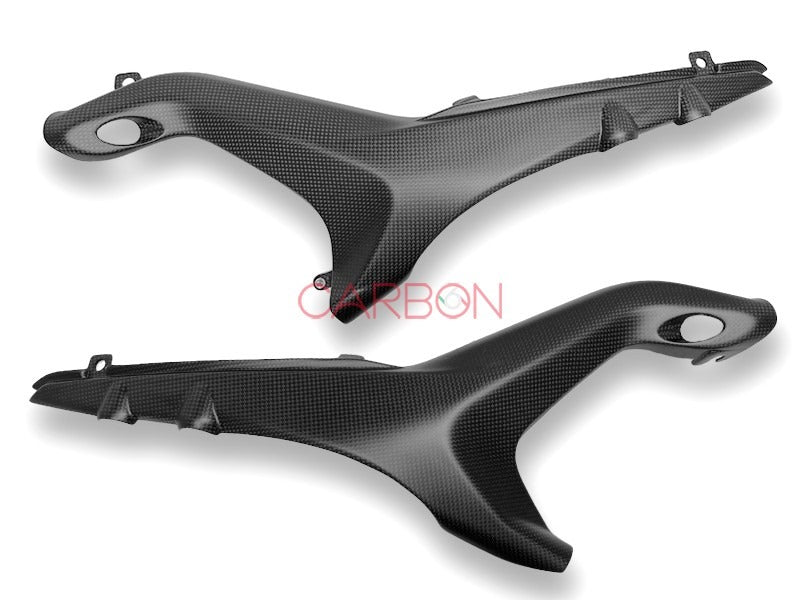 PANNEAUX LATERAUX SOUS RESERVOIR EN CARBONE DUCATI STREETFIGHTER V4 2020 / 2021 / 2022 / 2023