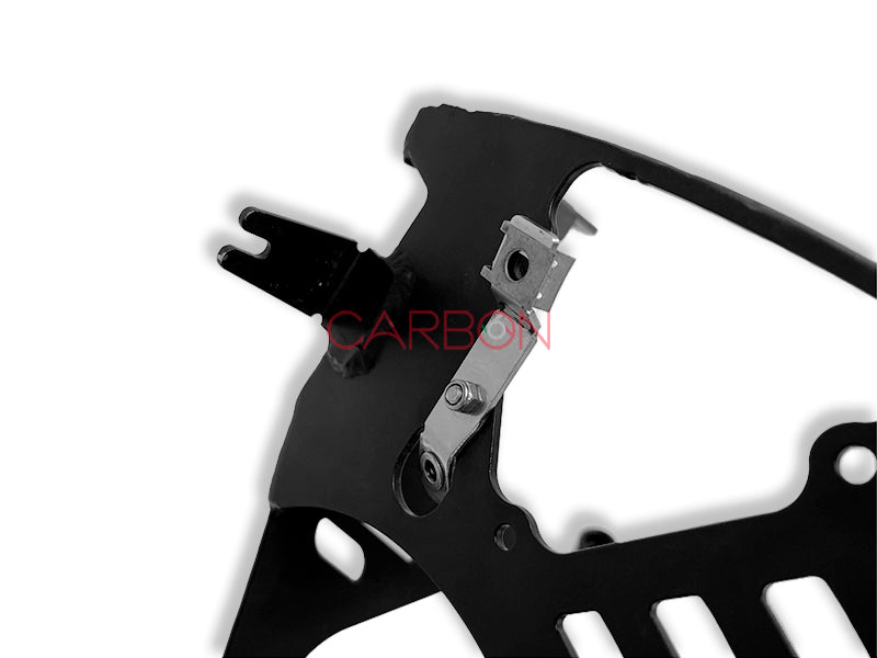 FRONT RACING INSTRUMENT FRAME ALUMINUM 666CARBON DUCATI V4 R 2018 - 2021