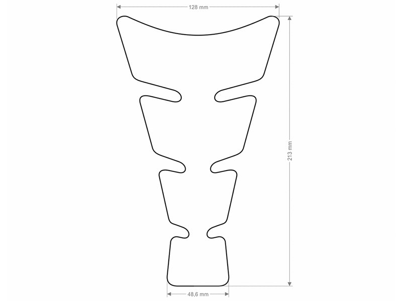 ADESIVO RESINATO PROTEZIONE SERBATOIO GRIP PER SUZUKI GSX - R