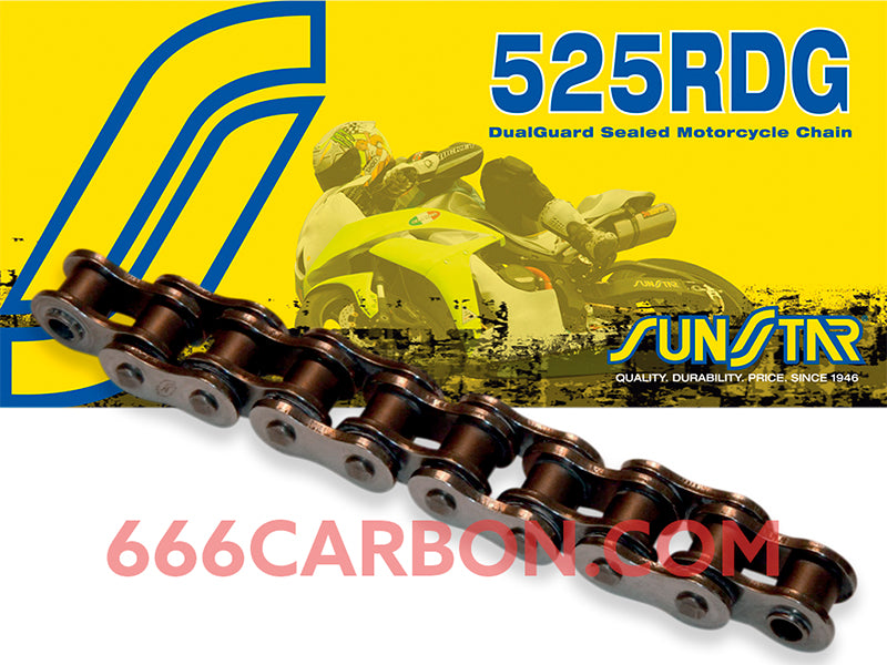 SS525RDG-112N - 525 ROAD DUAL GUARD SEALED CHAIN