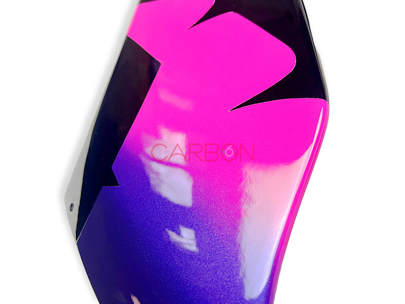 KIT DE HAYON COMPLET SIXFIBER RACING RÉPLIQUE PEINTE ÉDITION ANNIVERSAIRE VIOLET VIOLA WORLD ENDURANCE KAWASAKI ZX-10 R 2021-25