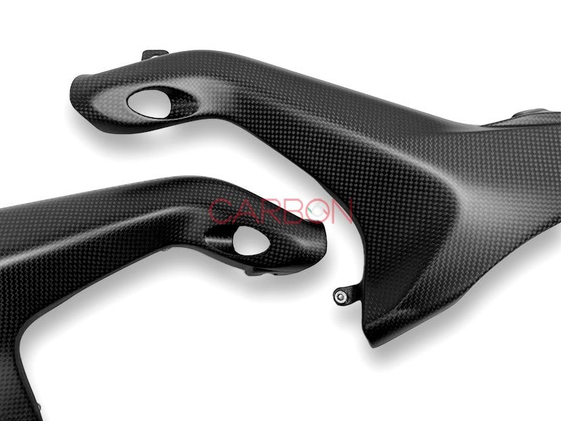 PANNEAUX LATERAUX SOUS RESERVOIR EN CARBONE DUCATI STREETFIGHTER V4 2020 / 2021 / 2022 / 2023