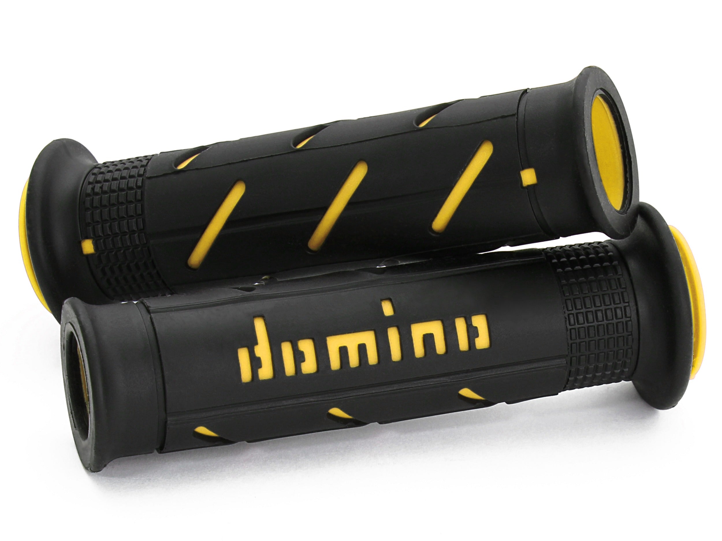 Poignées doubles ultra souples DOMINO A250 Road-Racing XM2 | Couleurs variées