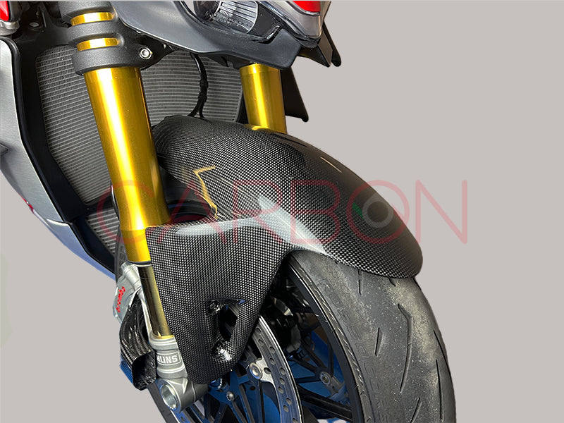 GARDE-BOUE AVANT CARBONE DUCATI STREETFIGHTER V4 / V2 / PANIGALE 955 V2