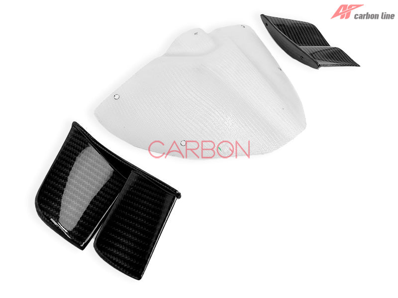 REAR AERODYNAMIC FLAPS / FINS / WINGS / BLADES GP STYLE IN AUTOCLAVE CARBON FIBER FOR TAIL | DUCATI PANIGALE V2 / V4 / V4S / V4R AND STREETFIGHTER V2 / V4 2018 - 2024