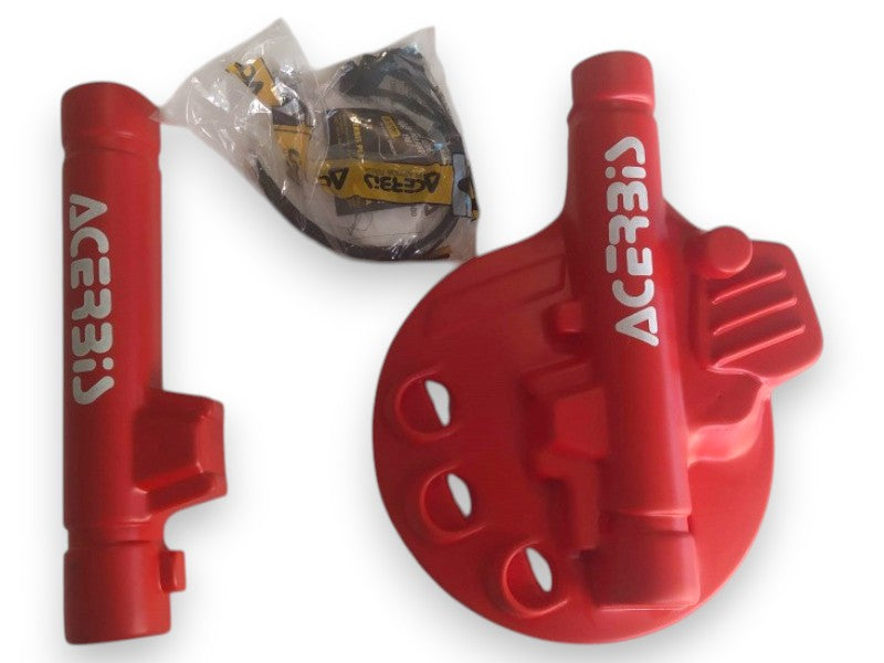 Acerbis Copridisco Anteriore Art. 51-35 Rosso per Aprilia ETX 350 / ETX 600