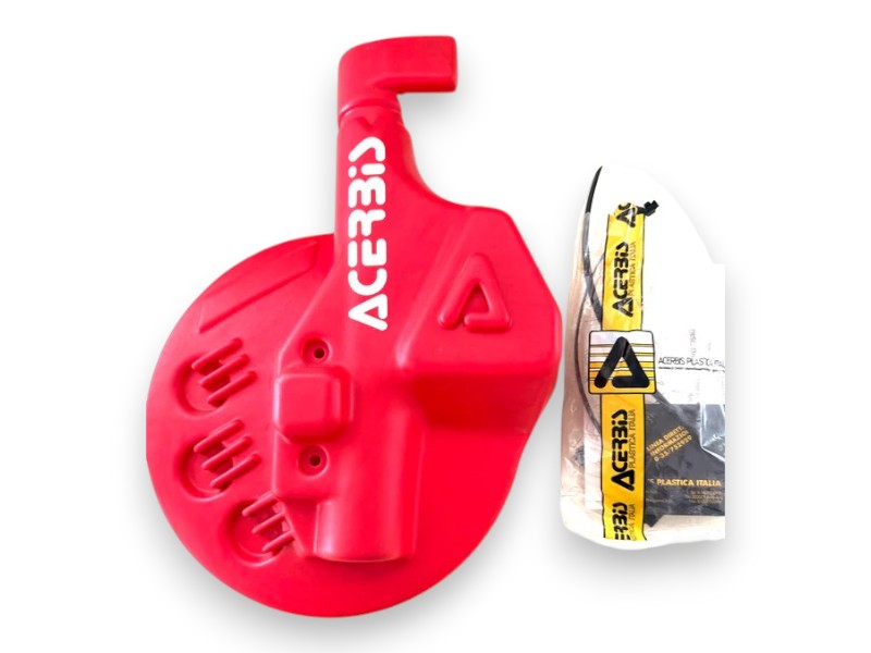 Acerbis Copridisco Freno Anteriore Art. 5133 Rosso per Yamaha XT600 Ténéré 1985–1986