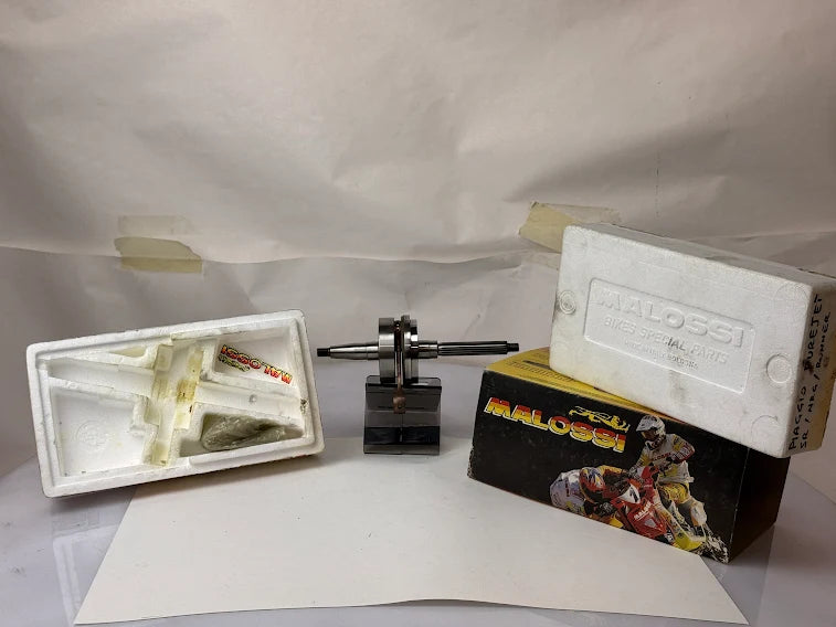 Albero motore MALOSSI RHQ sp.12 Ø12 per motori Piaggio 50 2T e Gilera/Aprilia compatibili