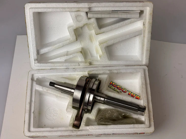 Albero motore MALOSSI RHQ sp.12 Ø12 per motori Piaggio 50 2T e Gilera/Aprilia compatibili