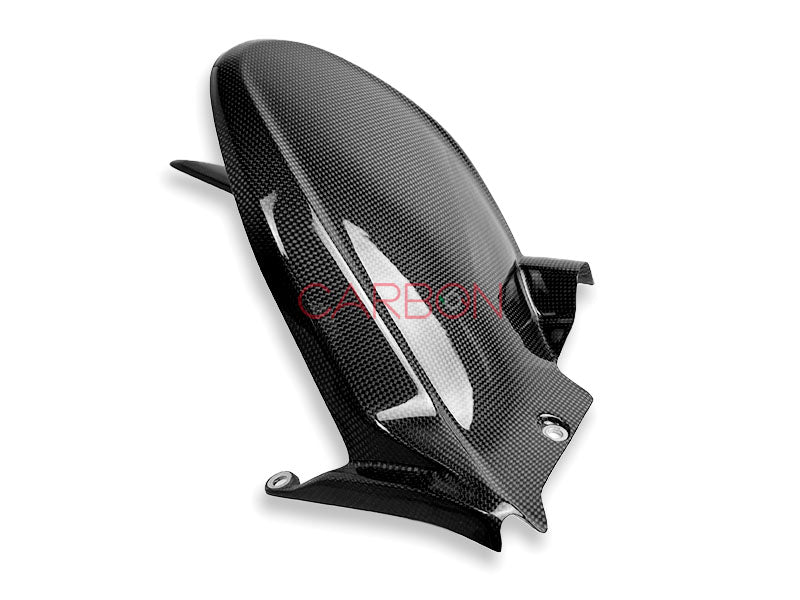 GARDE-BOUE ARRIÈRE AVEC COUVERCLE DE CHAÎNE EN CARBONE DUCATI MULTISTRADA V4 2021 / 2022 / 2023