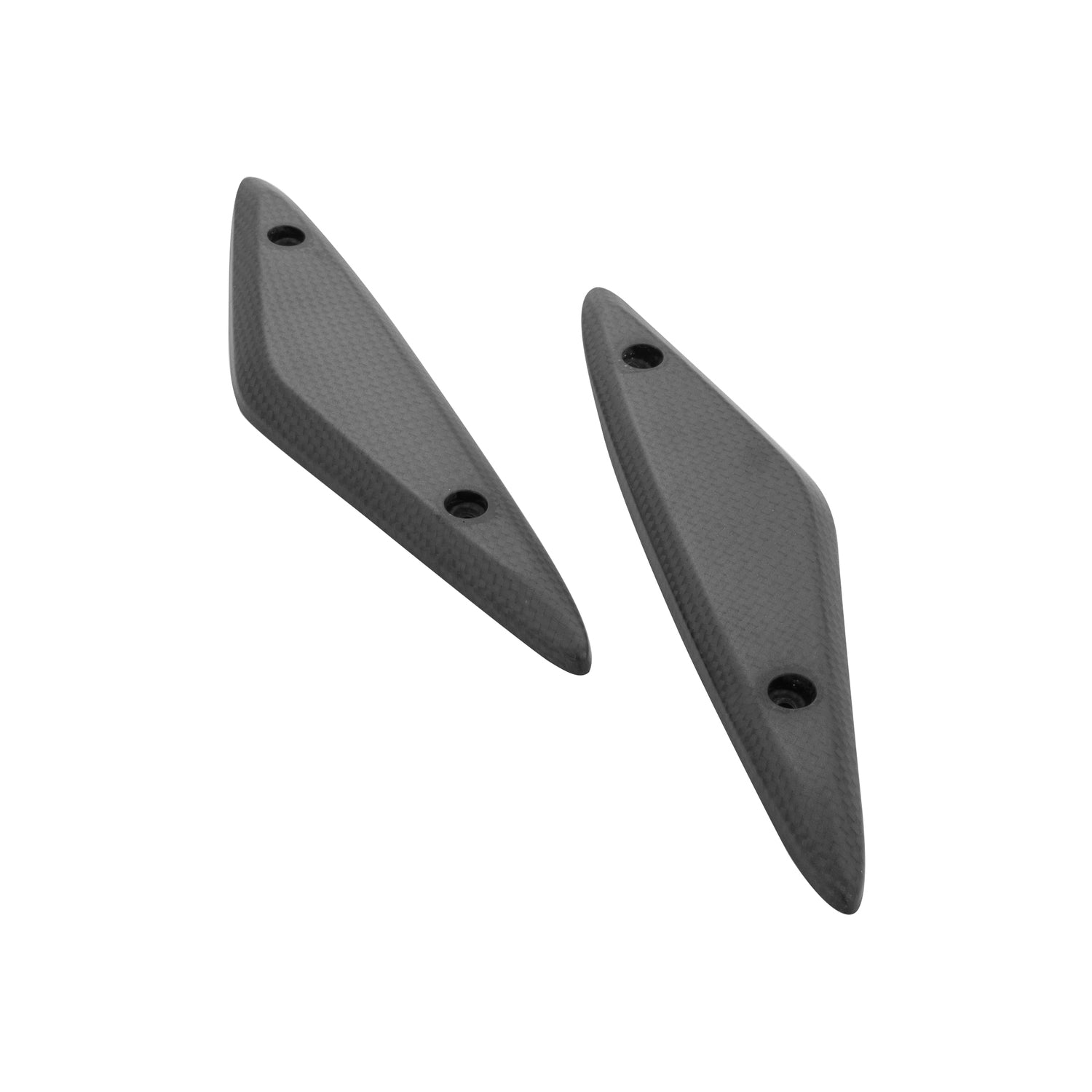 Fianchetti Sotto Serbatoio In Carbonio - Opaco (Coppia)