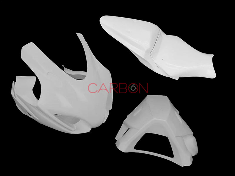 KOMPLETTE RENNVERKLEIDUNG (2-TEILIG VORNE) FIBERGLAS SUZUKI GSX R 1000 2017-25