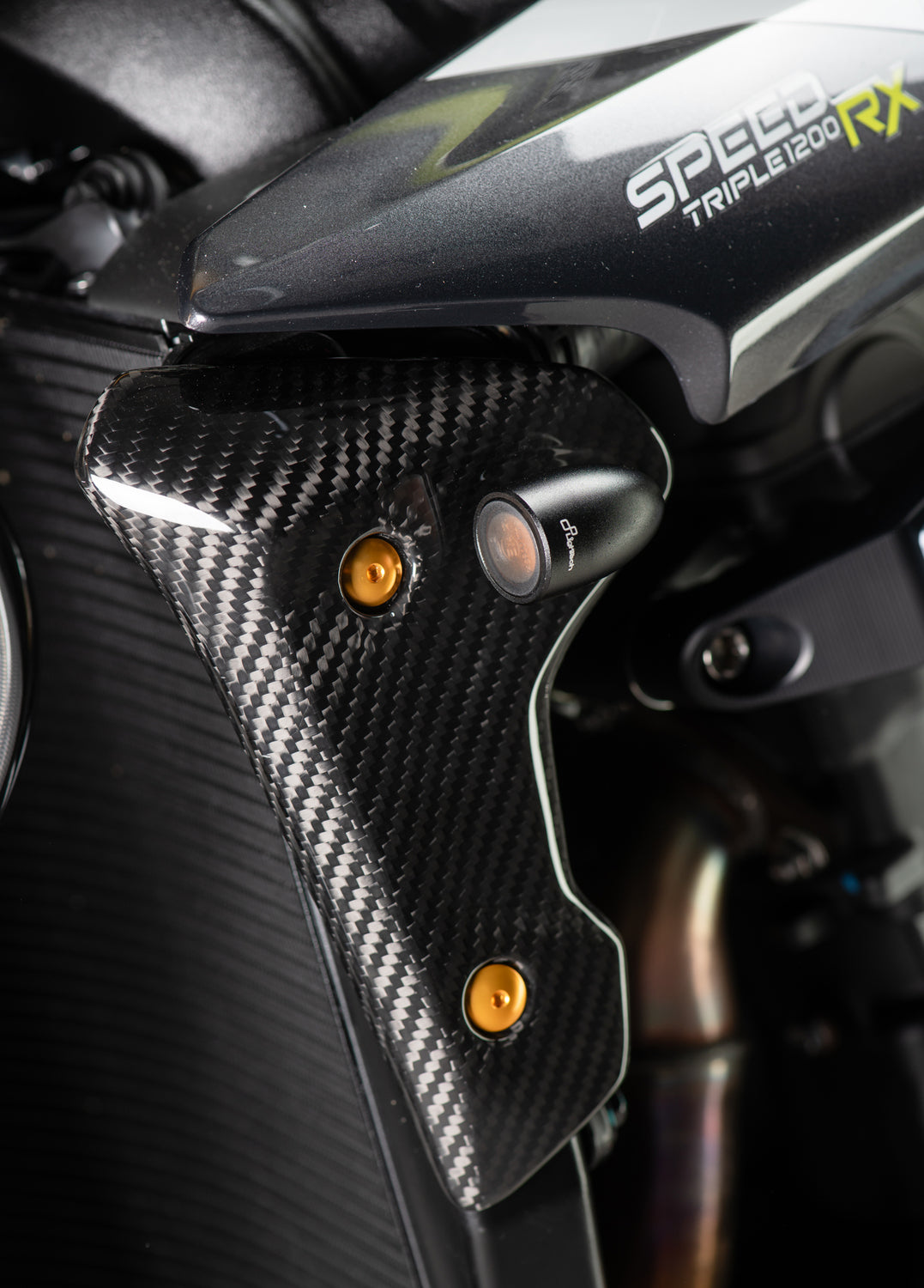 Fianchetti Radiatore In Carbonio